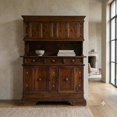 Credenza barocca antica noce - barocca,