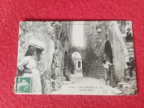 Cpa la turbie vielle rue - ,