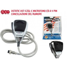 Astatic ast 636l microfono - ast-636l-c,