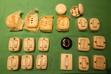 Lotto venti pezzi - , materiale