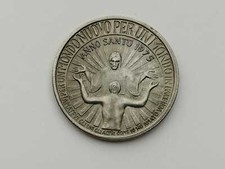 Medaglia anno santo - santo, 1975
