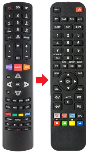 Fernbedienung passend für jvc - passend,