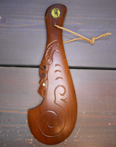 Vintage maori wahaika legno - vintage,