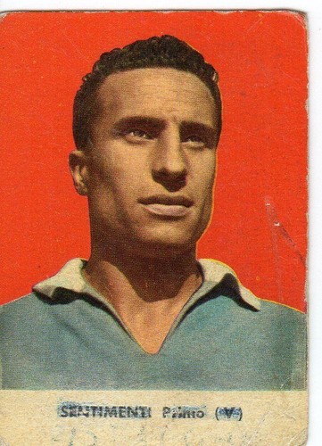 Figurina cartonata calciatori - figurina,