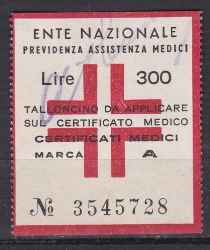 Italia 1950 111 marca - italia, n.