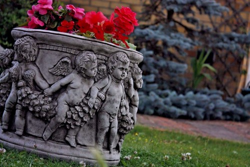 Nuovo vaso fioriera romano - nuovo,