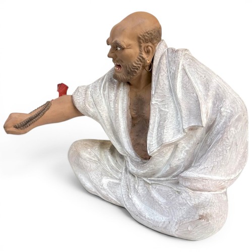 Statua monaco daruma ceramica - monaco,