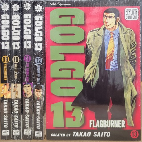 Lotto manga golgo vol 13 - vol, 9-13