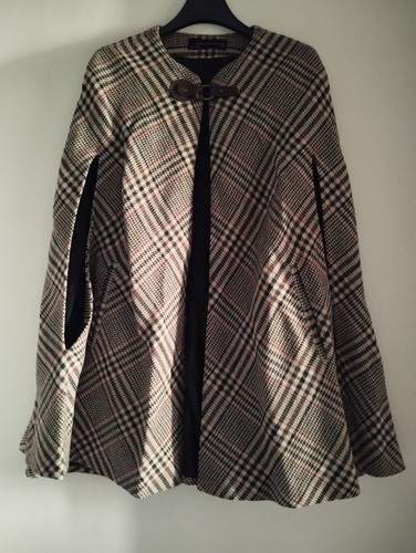 Poncho cappotto mantello zara - cappotto,