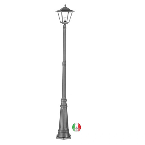 Lampione giardino fusione - lampione,