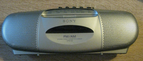 Sony cfs stereo radio - cfs-e2,