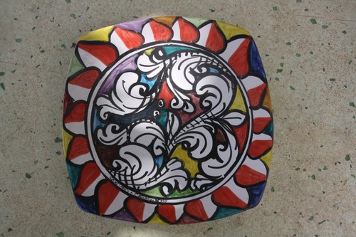 Piatto ceramica di - in,