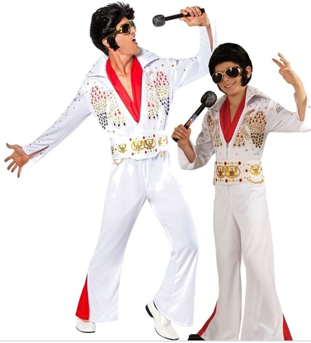 Costume parrucca elvis king - parrucca,