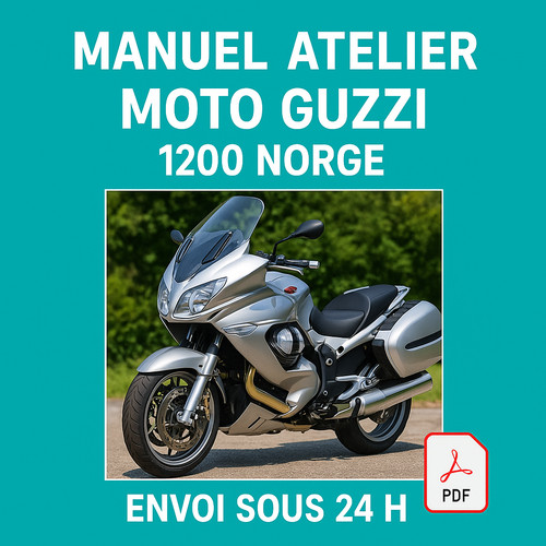 Manuel atelier moto guzzi 1200 - manuel,