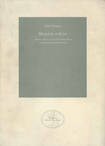 Murmuri echi mario novaro - murmuri,