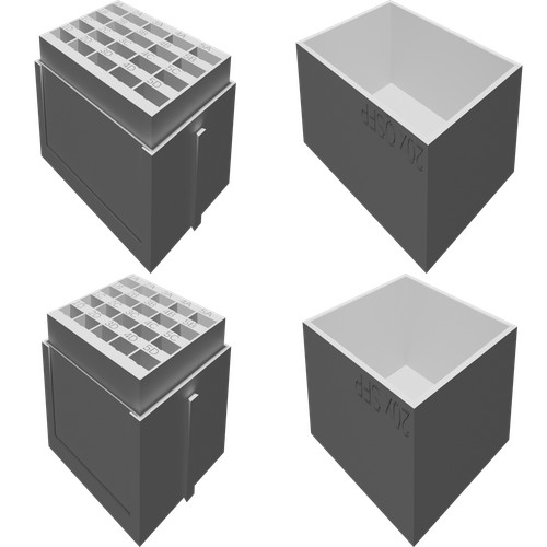Box portamoduli per sfp - box, sfp+