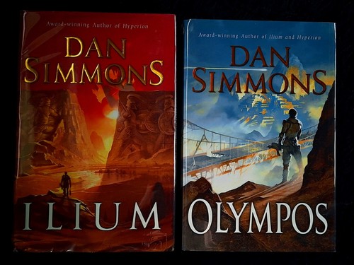 Dan simmons ilium olympos rare - olympos,