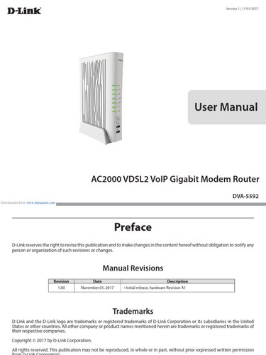 Modem router bianco - -, d-link