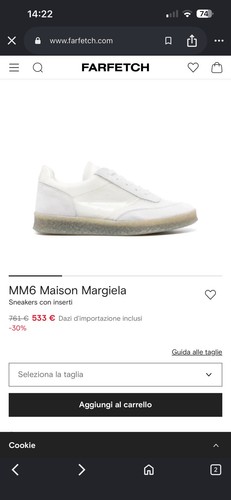 Mm6 maison margiela - margiela, sneakers