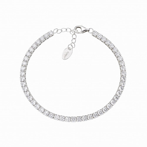 Bracciale tennis argento - bracciale,