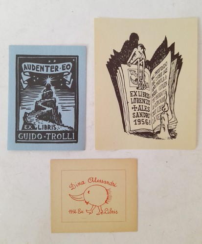 Lotto ex libris lorenzo - lotto,