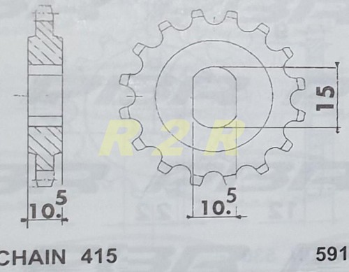Pignone minarelli aprilia 50 - ,