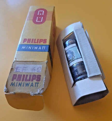 Philips miniwatt tubo - ef,