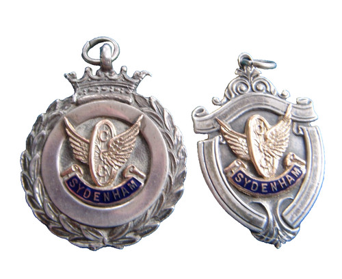 Medaglie fob smaltate argento