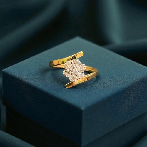Anello fidanzamento pave - anello,