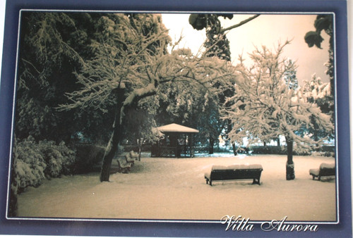 Cartolina villa aurora - cartolina.,