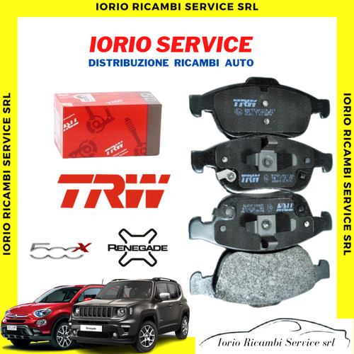 Pastiglie freni anteriori trw - freni,