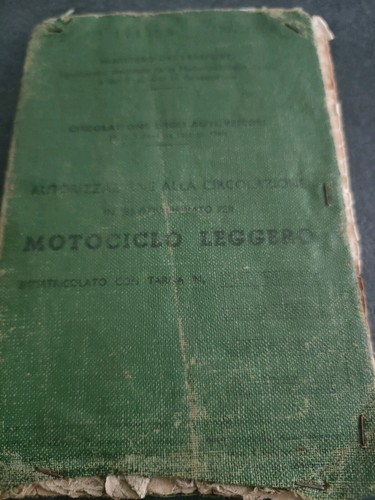 Libretto circolazione - di,