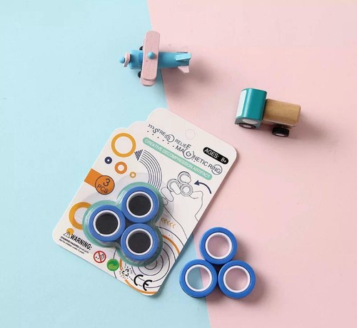 Fidget rings magnetici anti