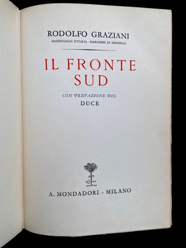 Rodolfo graziani il - il, fronte