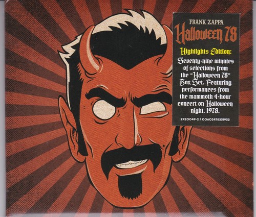 Frank zappa halloween 78 - 78, cd