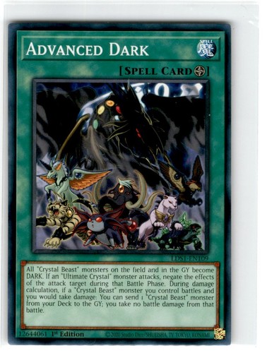 Advanced dark 1a - yu-gi-oh!,