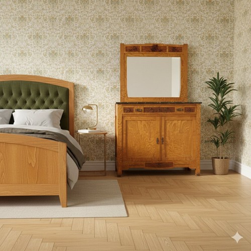 Cassettone liberty antico - cassettone,