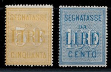 1903 italy tax - marker, 50