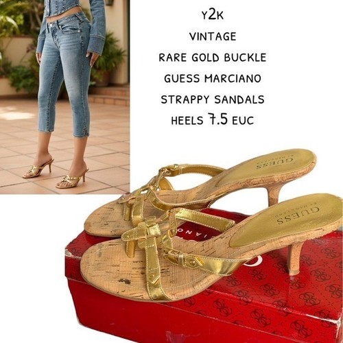Rari sandali y2k vintage guess - y2k,