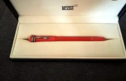 Montblanc rouge noir - rouge, penna