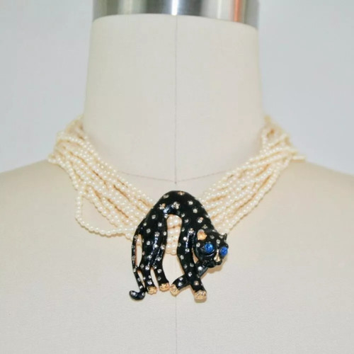 Collana vintage anni a - vintage,
