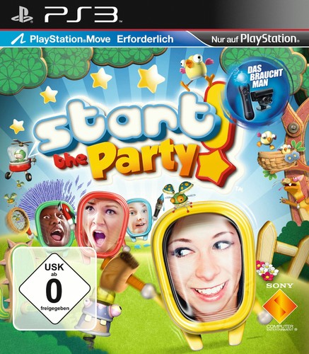 Start the party sony - start,