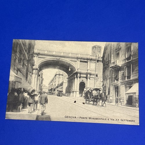 Genova ponte monumentale via - genova,