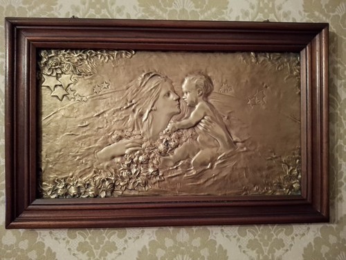 Fusione ottone con cornice - fusione, in