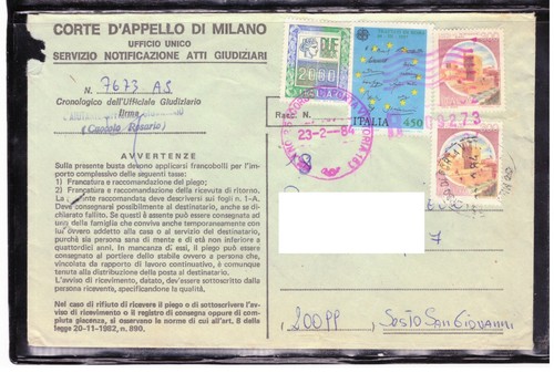 Busta italia repubblica - italia,