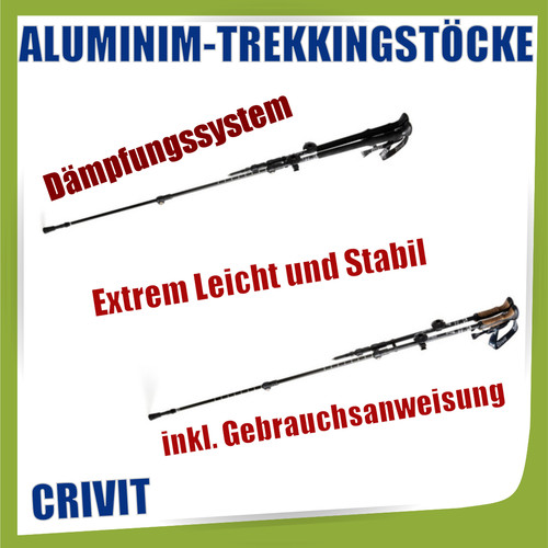 Crivit trekking stöcke - trekking-stöcke,, mit