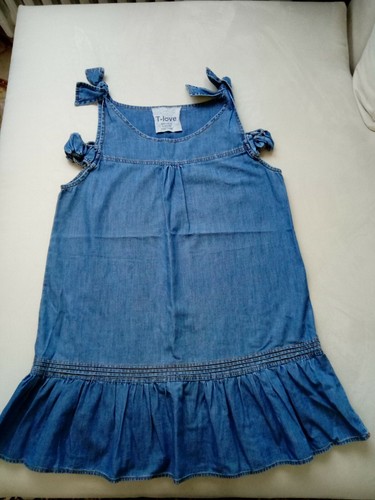 Vestito jeans bimba love - jeans, t-love