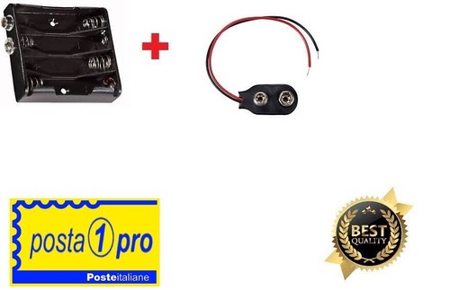 Porta batterie pile aaa mini - porta,