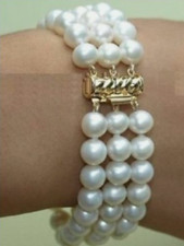 Bracciale righe aaa - bracciale, 9-8mm