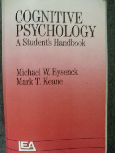 Cognitive psychology a - cognitive, psychology: